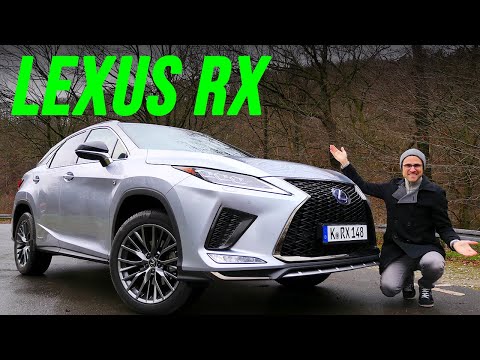 2022 Lexus RX 450h F Sport driving REVIEW