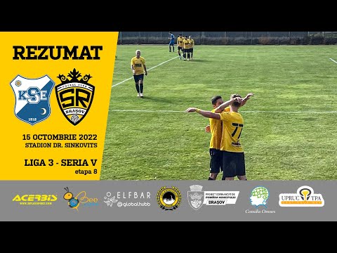 Rezumat | KSE Tg. Secuiesc 1-4 SR Brașov | Liga 3, Et. 8