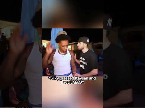 Silky pressed Lacy & Kaysan #silky #shorts #faze #fyp #twitch #fazelacy  #subscribe #funny #kaysan