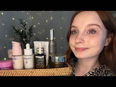 ASMR My Updated Skin Care Routine ⭐️🫧🎀🌞