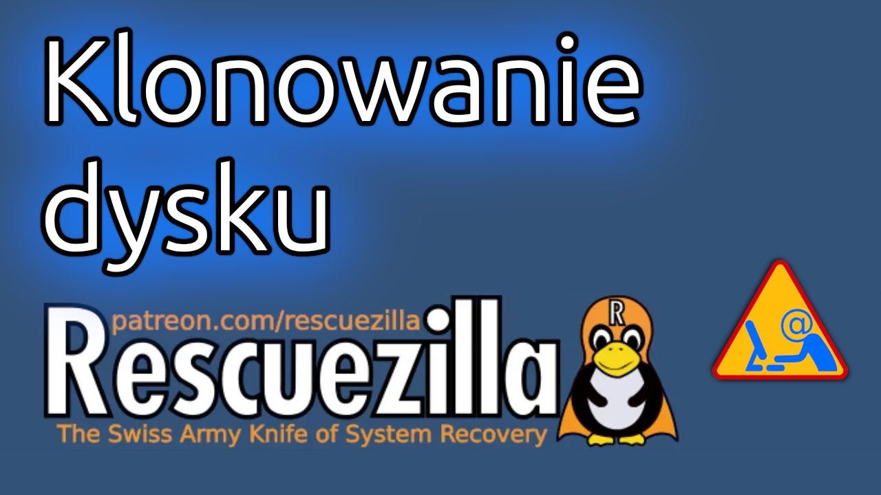 Guide - cloning partitions using Rescuezilla