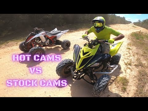 Raptor 700 vs Raptor 700 with Cams! MUST SEE TO BELIEVE!