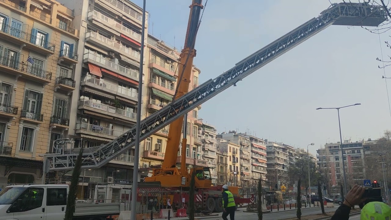 U-Bahn in Thessaloniki: Rolltreppen an der Station Agia Sophia