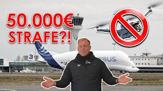 SPIONAGE durch Drohnen an Flughäfen?! - Folgt bald ein VERBOT für alle Drohnen?