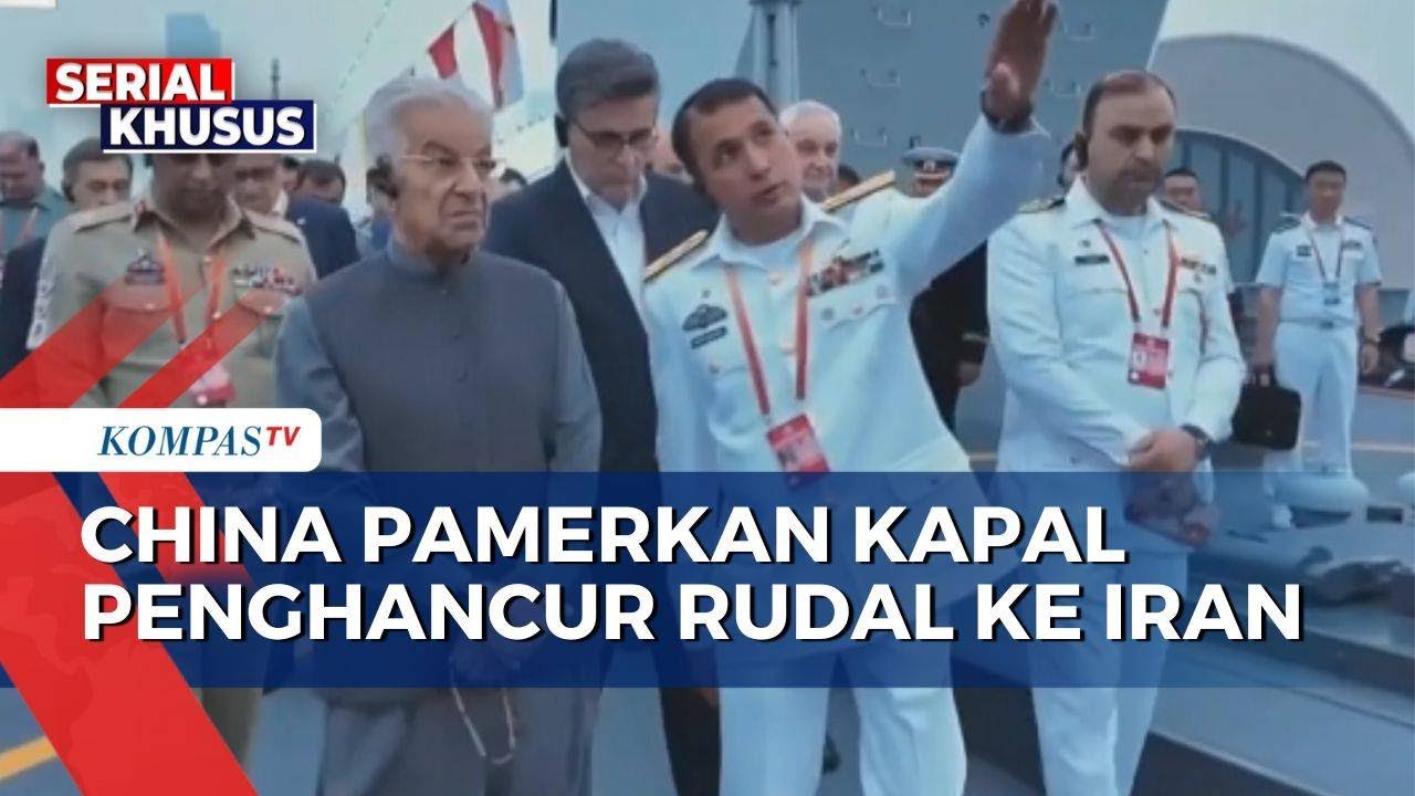 Menhan Iran Lihat Kapal Perusak Rudal China, Dinamika Baru Perang Iran-Israel?