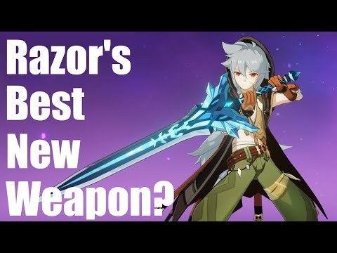 Snow-Tombed Dragonspine Claymore vs Prototype Aminus - Razor’s Best New F2P Weapon? | Genshin Impact