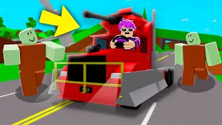 CONSTRUI UM CARRO PRA ME PROTEGER no BROOKHAVEN