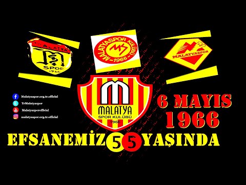 Malatyaspor'umuz 55 Yaşında 55. Yılımız Kutlu Olsun.