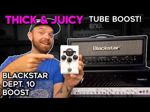 Обзор педали эффектов Blackstar Dept. 10 Boost