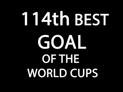 Diamantino scored the 114th best goal of the World Cups against Morocco in Mexico 86.