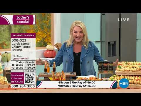 Curtis Stone 90count Crispy Pankostyle Shrimp