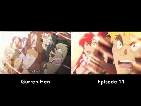 Gurren Lagann - Simon Becomes a Man (Gurren Hen and Episode 11)
