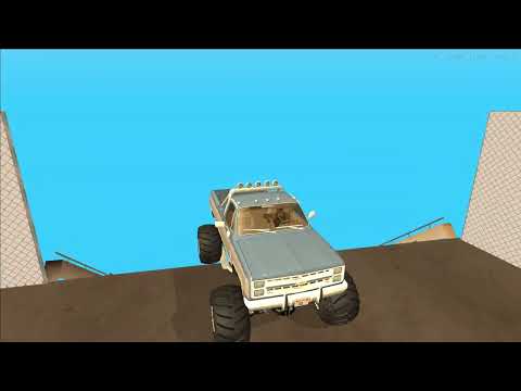 GTA SA Mega Ramp Crash Testing Real Car Mods Ep2