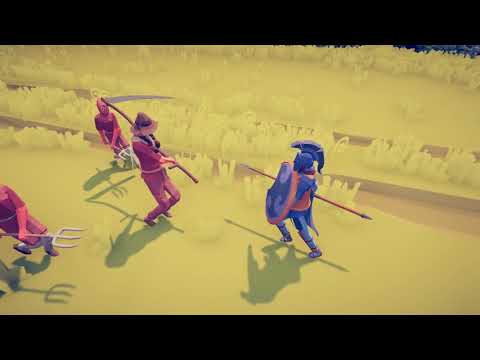 TABS | Harvester And 2 Farmers VS All Units!