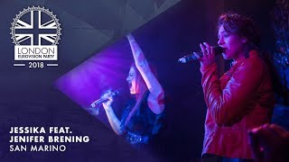 Jessika &amp; Jenifer Brening - Who We Are - SAN MARINO | LIVE | OFFICIAL | 2018 London Eurovision Party