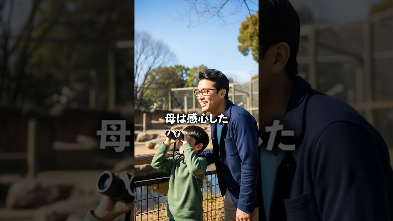 ギャンブル狂の夫が息子と行った動物園　# shorts