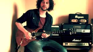 Video thumbnail for Bluguitar Blubox CL80 cab, Brunetti R-evo XL II, PRS CE24 Amber by Woody