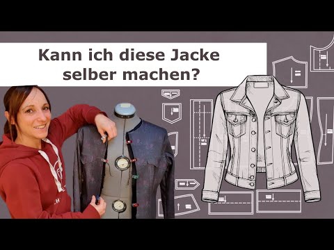 Eine komplette Jacke entwerfen und nähen? Vom Schnittmuster zur fertigen Jacke