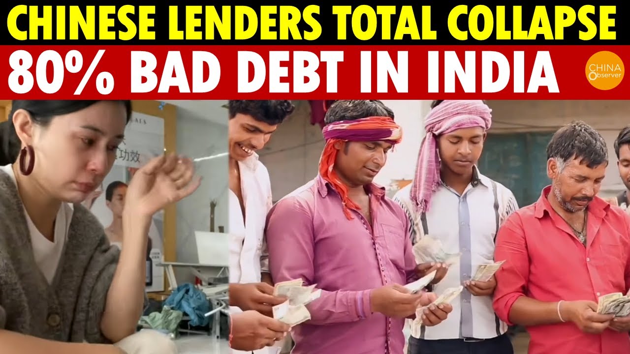 Chinese Online Lenders Enter India to Cash In—80% Bad Debt, Totally Wiped Out