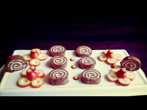 chocolate Swiss rollचोकलेट स्विस रोल/ચોકલેટ સ્વિસ રોલ/tasty food with bhavisha