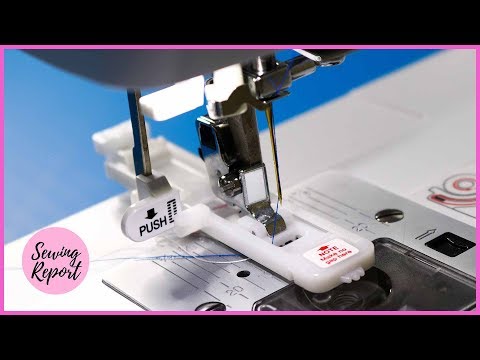 How to Use a Buttonhole Foot on the EverSewn Sparrow 25 Sewing Machine | SEWING REPORT