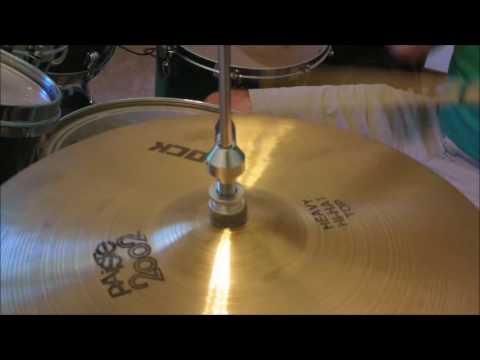 Paiste 2002 14" Heavy Hi-Hat 1979 "ROCK" Black Label