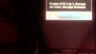 Video de Alerta de emergencia Civil Chile recibido en smartphone