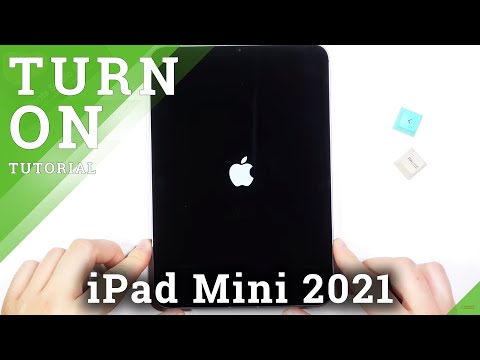 How to Switch On iPad mini (2021) - APPLE iPad Activation Process