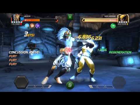 Aegon 5/65 ROL testing ROL Wolverine Huge after hit damage