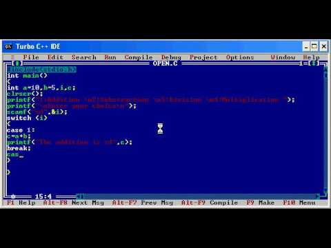 C Programming tutorial -26- Program on switch case