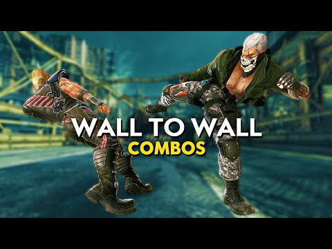 Bryan Fury Wall Carry Combos | TEKKEN 7