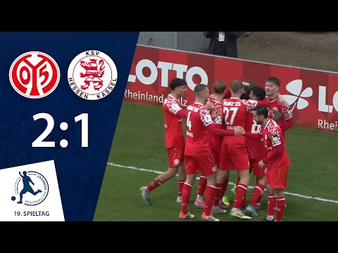 Serie der Löwen beendet | 1. FSV Mainz 05 II - KSV Hessen Kassel | 19. Spieltag RLSW