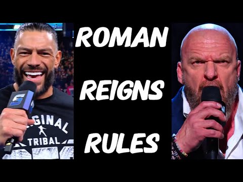 ROMAN REIGNS TRASHES WWE AND SMACKDOWN SUCKS!!