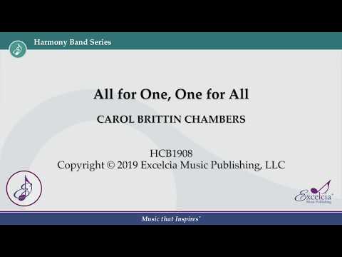 All for One, One for All - Carol Brittin Chambers