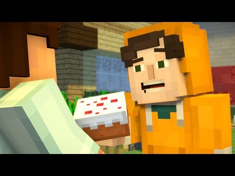 stampylonghead - Minecraft: Story Mode - Cake Vs Pumpkin Pie - Season 2 - Episode 1 (2)