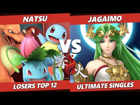 Kagaribi 1 Losers Top 12 - HAN | Natsu (Pokemon Trainer) Vs. Jagaimo (Palutena) Smash Ultimate SSBU