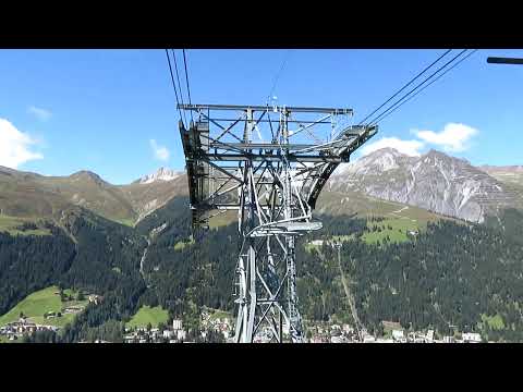 Davos 100-AT Davos Platz - Ischalp (Jakobshornbahn I) Talfahrt Sommerbetrieb