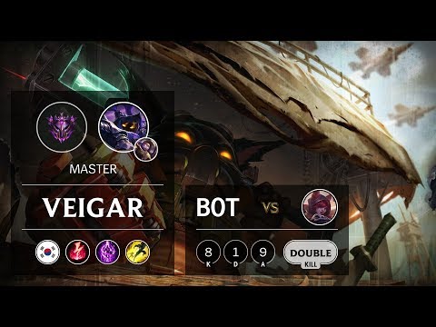 Veigar Bot vs Xayah - KR Master Patch 9.20