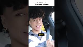 larray on his first place song 