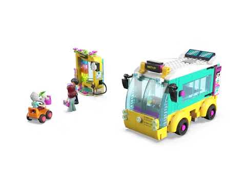 Vidéo LEGO Friends 41759 : Le bus de Heartlake City