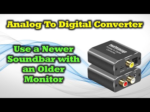 Analog To Digital Converter - Easily Upgrade Your Sound System!!