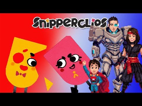 Snipperclips: LET'S PLAY AND CUT EACH OTHER.