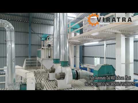Automatic Chana Dal Mill Plant