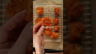 Healthy Popcorn Chicken Recipe (That Actually Tastes Good) #shorts
