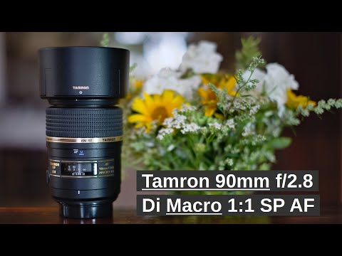 Tamron 90mm f/2.8 Di Macro 1:1 SP AF macro lens – a fun one!