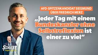 Ulrich Siegmund: "Every day with a Chancellor lacking self-reflection is one too many"