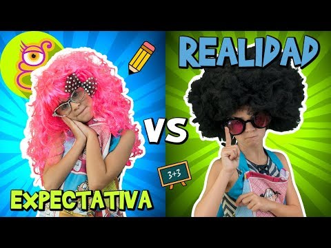 VUELTA al COLE 🤗 Expectativa vs Realidad 🏫 LARA y la Profesora