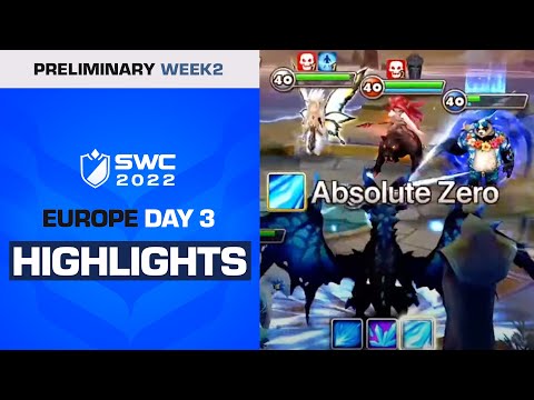 HIGHLIGHTS | EUROPE Preliminary DAY 3 | SWC2022