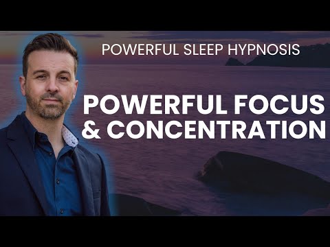 POWERFUL Improve Focus & Concentration Sleep Hypnosis