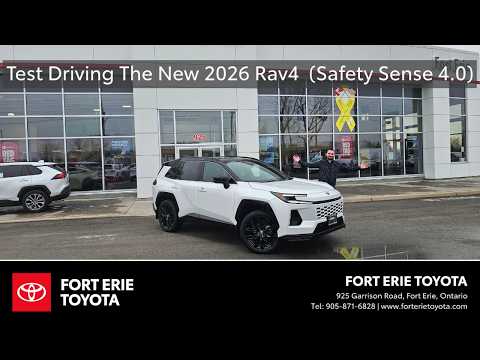 First Test Drive of the New 2026 Rav4 (Testing Safety Sense 4.0)